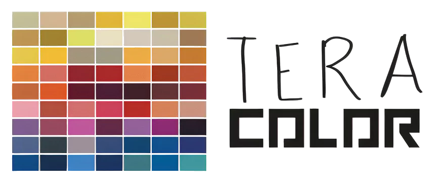 Logo de Teracolor, atelier de thermolaquage en alsace